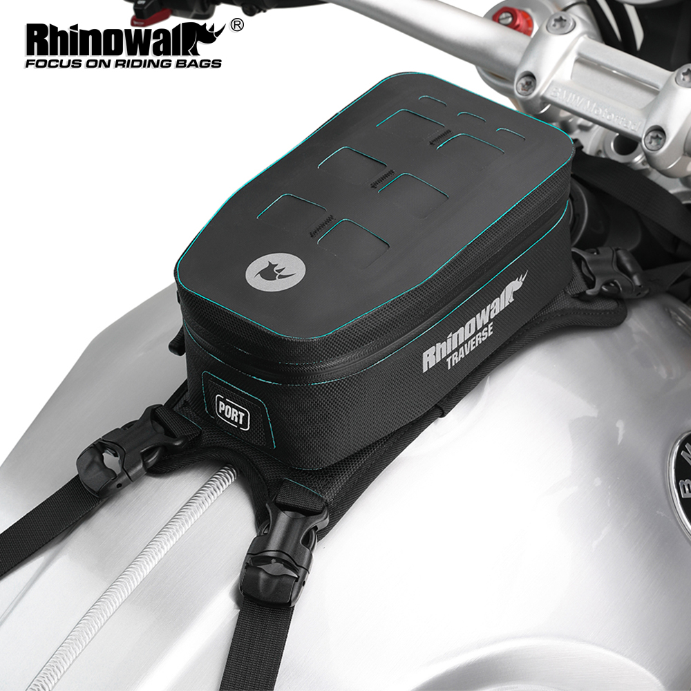 Motorcycle Gear Bag - Torba na bak motocyklowy Rhinowalk 2L,