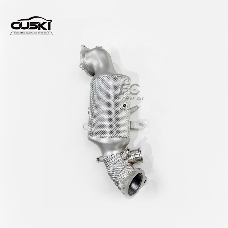 Exhaust Wrap Titanium - Rura spustowa układu wydechowego do Alfa