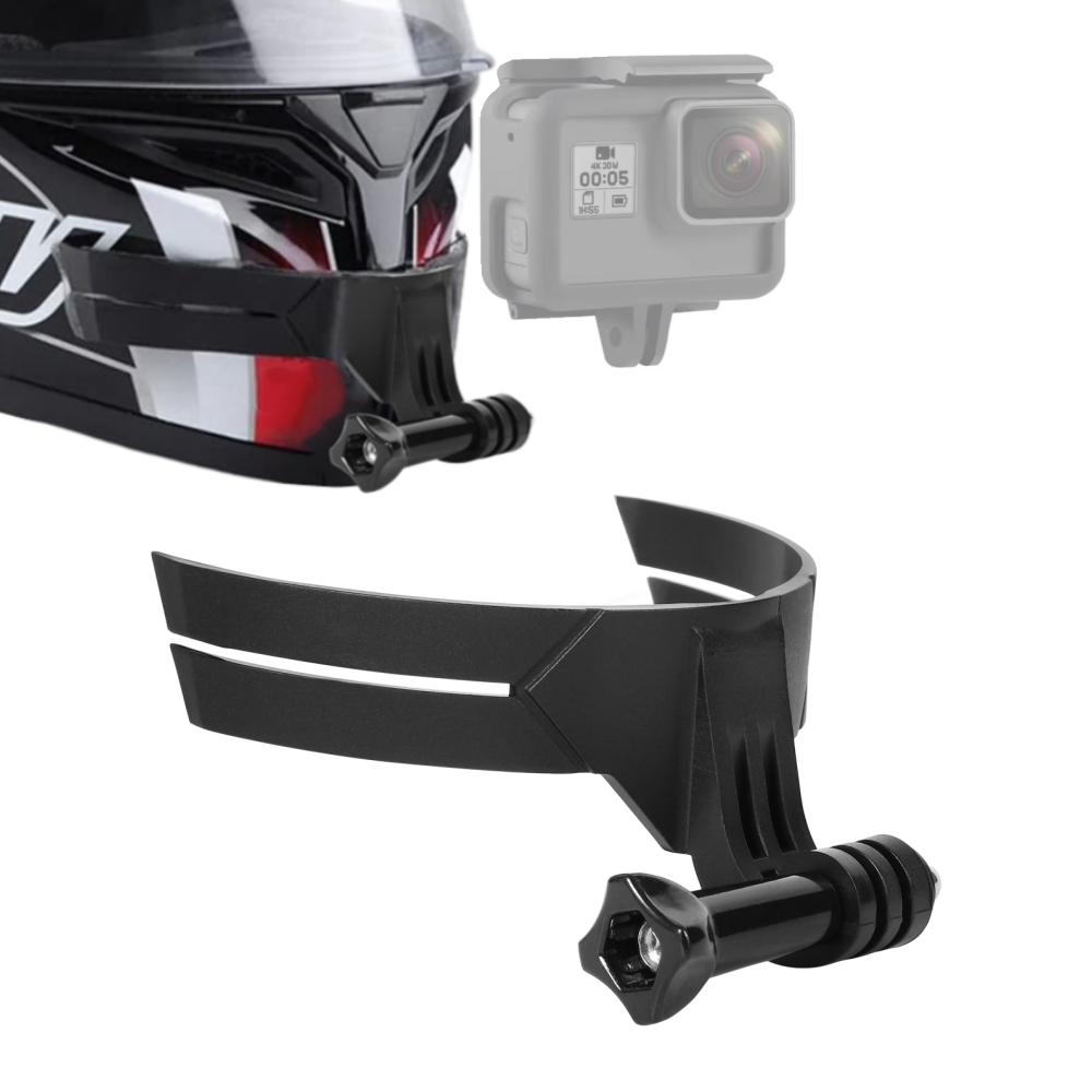 Motorcycle Gear Video - Uchwyt na kask motocyklowy z naklejką