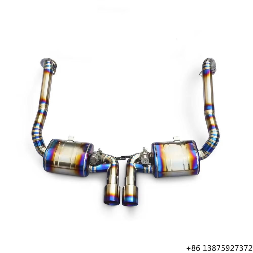 Exhaust Wrap Titanium - Rura wydechowa ze stopu tytanu, układ