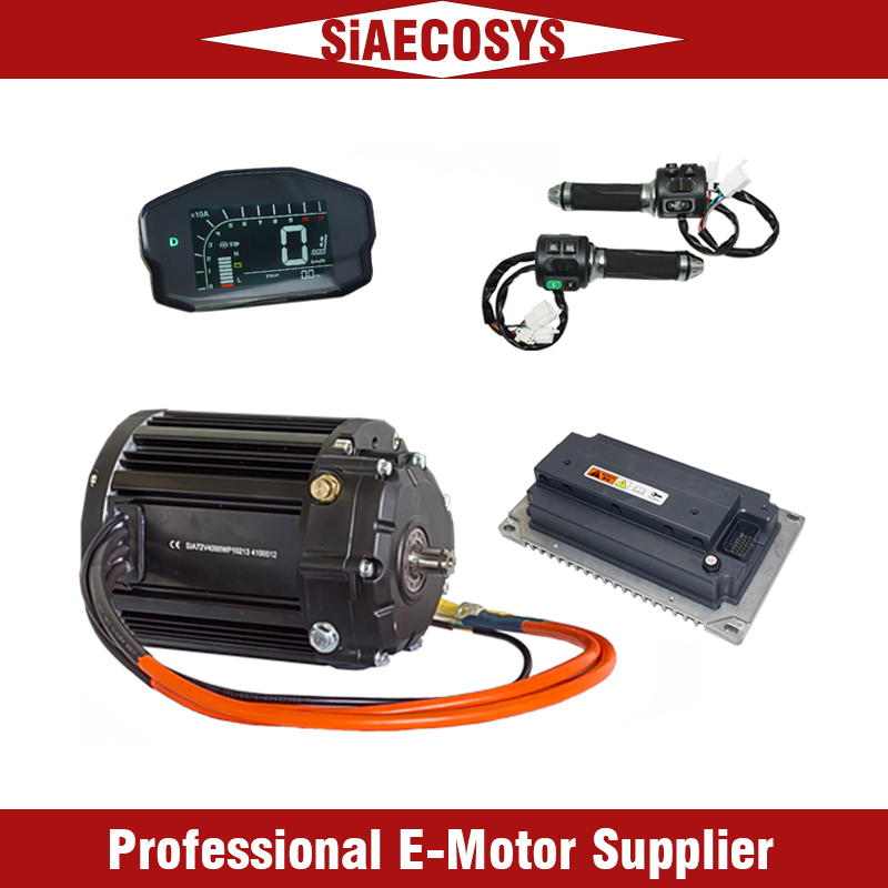 Motorcycle Gear Ratings - Zestaw silnika centralnego 4000W z przekładnią
