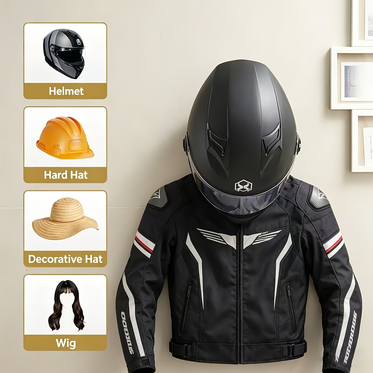 Uchwyt na kask motocyklowy z l – Motorcycle Gear Wardrobe recenzja i cena
