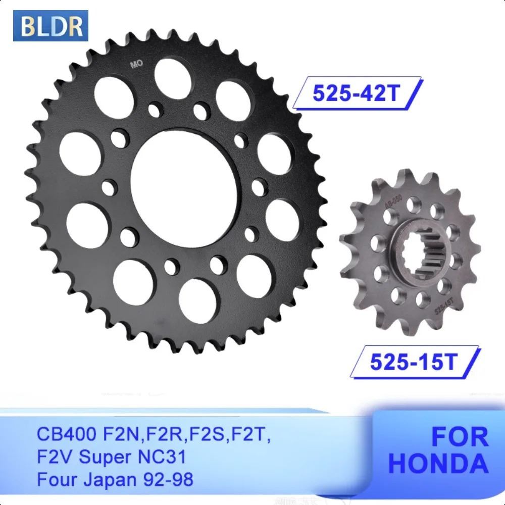 525 15T 42T Przednia Tylna Zęb – Motorcycle Gear Japan recenzja i cena