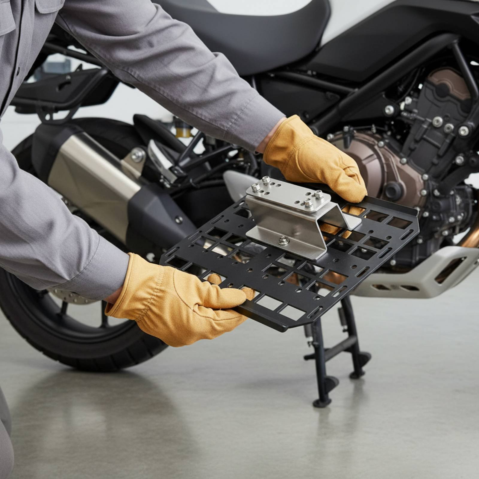 Stelaż boczny na torbę motocyk – Motorcycle Gear Bag recenzja i cena